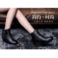 sex high heel genuine leather women wedge winter boots